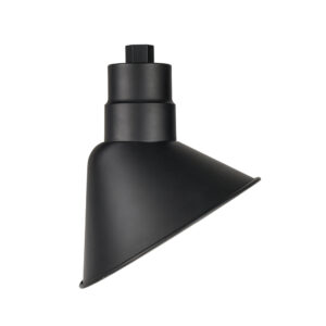 Millennium Lighting LEDRAS12-SB R Series LED 10˝ Angle Shade Satin Black finish