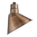 Millennium Lighting RAS12-NC R Series 12˝ Angle Shade Natural Cooper finish