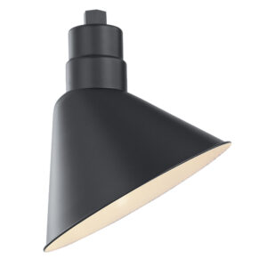 Millennium Lighting RAS12-SB R Series 12˝ Angle Shade Satin Black finish