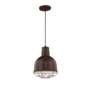 Millennium Lighting RDBC10-ABR R Series 10˝ Deep Bowl Cord Hung Shade Architectural Bronze finish