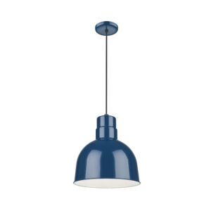 Millennium Lighting RDBC10-NB R Series 10˝ Deep Bowl Cord Hung Shade Navy Blue finish