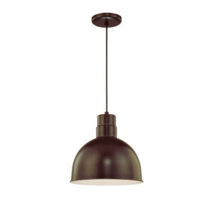 Millennium Lighting RDBC12-ABR R Series 12˝ Deep Bowl Cord Hung Shade Architectural Bronze finish