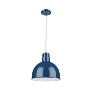 Millennium Lighting RDBC12-NB R Series 12˝ Deep Bowl Cord Hung Shade Navy Blue finish