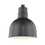 Millennium Lighting RDBS10-SB R Series 10˝ Deep Bowl Shades Satin Black finish