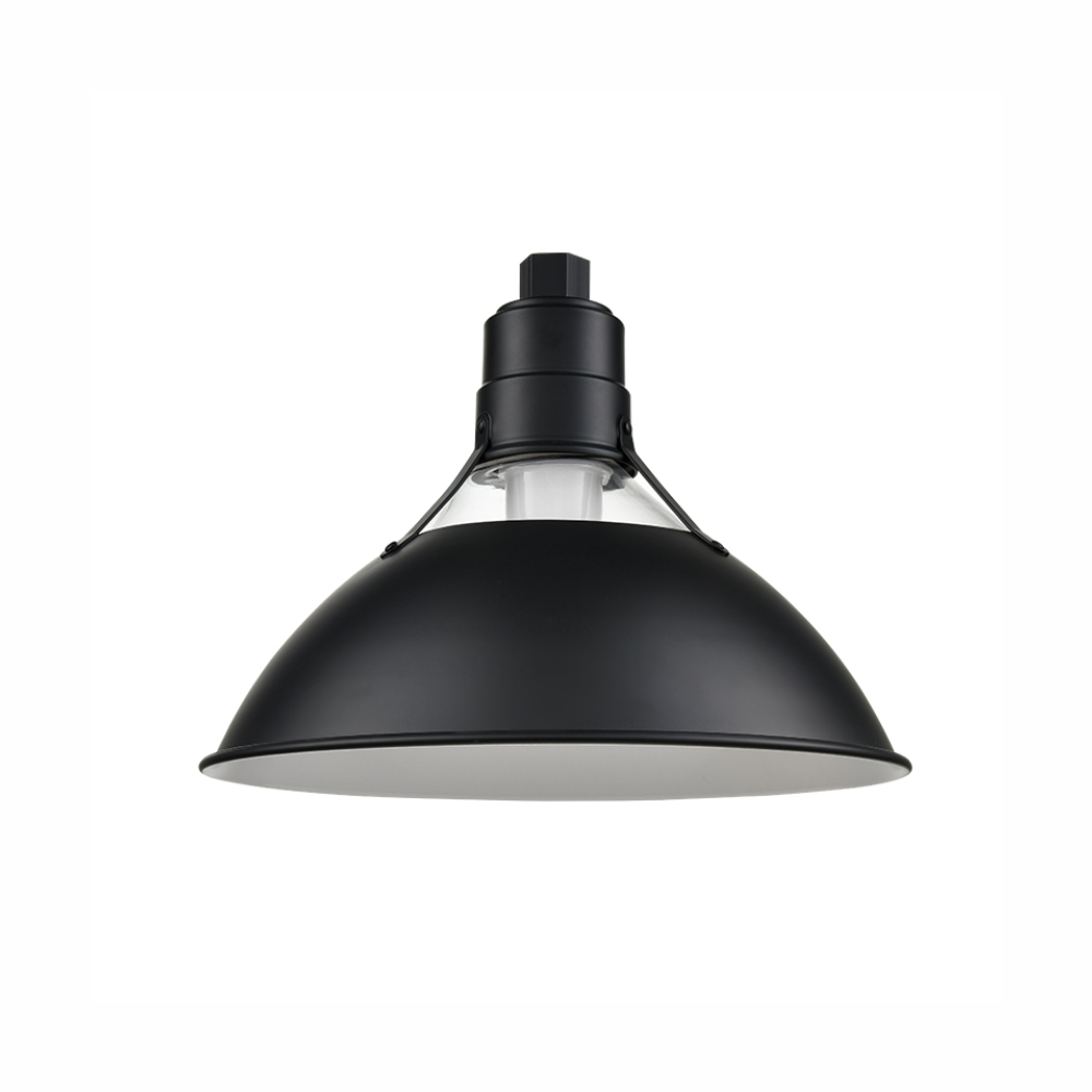 Millennium Lighting RGCS13-SB R Series 13˝ Glass Cone One Light Shade Satin Black finish