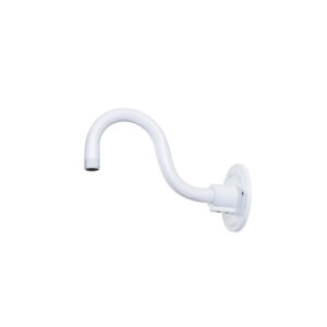 Millennium Lighting RGN10-WH R Series Long Goose Neck Stem White finish