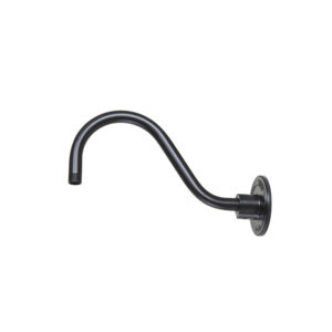 Millennium Lighting RGN15-ASB R Series Traditional Goose Neck Black finish
