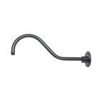 Millennium Lighting RGN22-SB R Series Traditional Goose Neck Satin Black finish