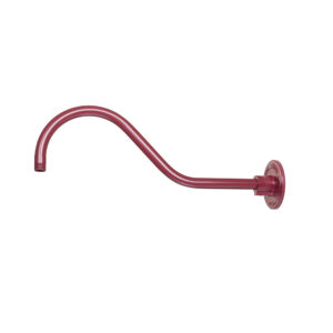 Millennium Lighting RGN22-SR R Series Traditional Goose Neck Satin Red finish