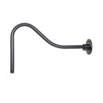 Millennium Lighting RGN23-ASB R Series Traditional Goose Neck Black finish