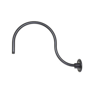 Millennium Lighting RGN24-SB R Series Traditional Goose Neck Satin Black finish