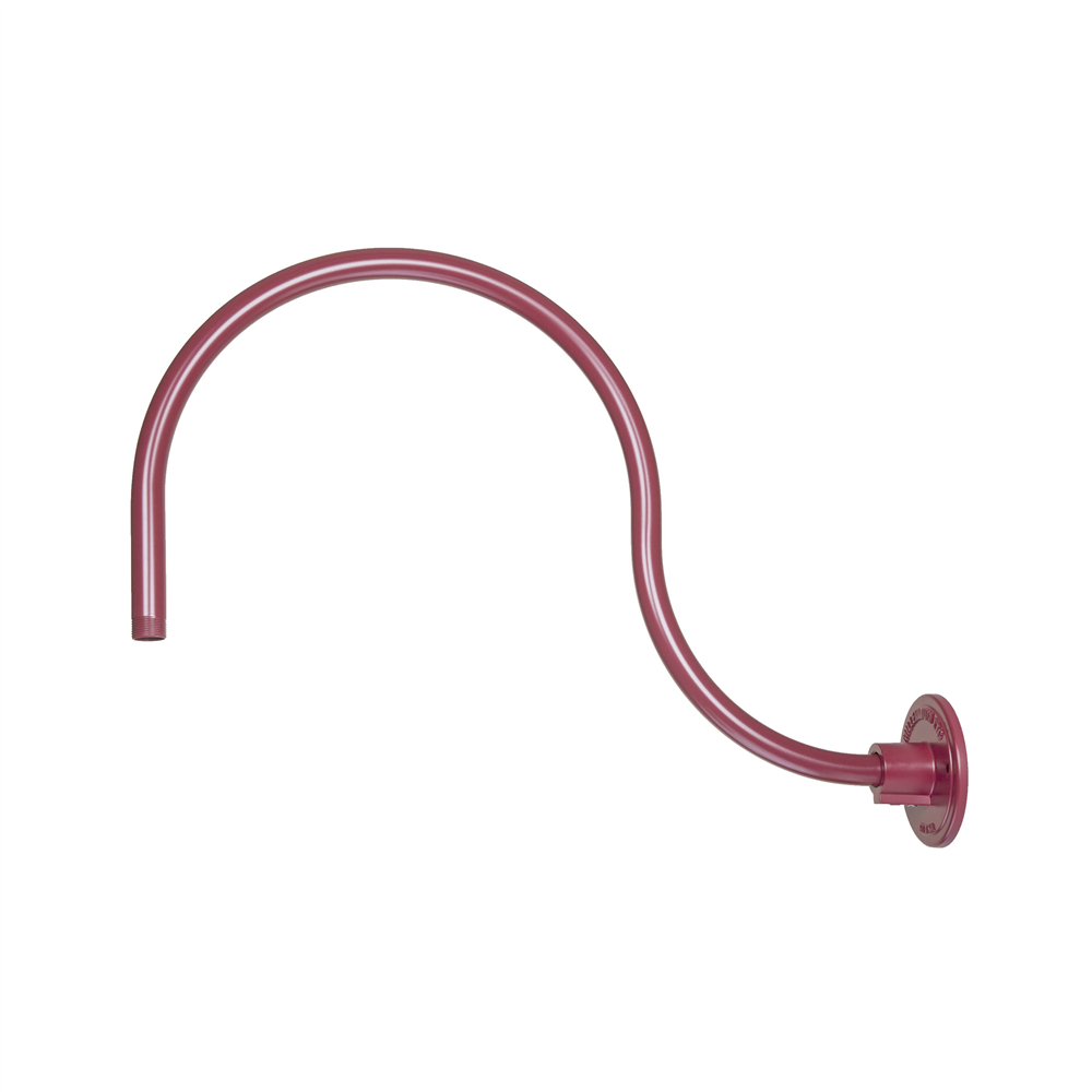 Millennium Lighting RGN24-SR R Series Traditional Goose Neck Satin Red finish