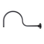 Millennium Lighting RGN30-SB R Series Traditional Goose Neck Satin Black finish