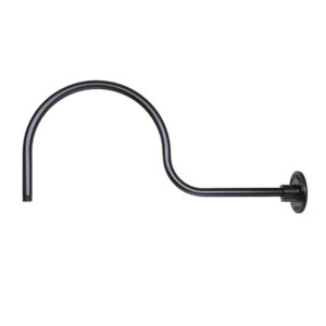 Millennium Lighting RGN30-SB R Series Traditional Goose Neck Satin Black finish
