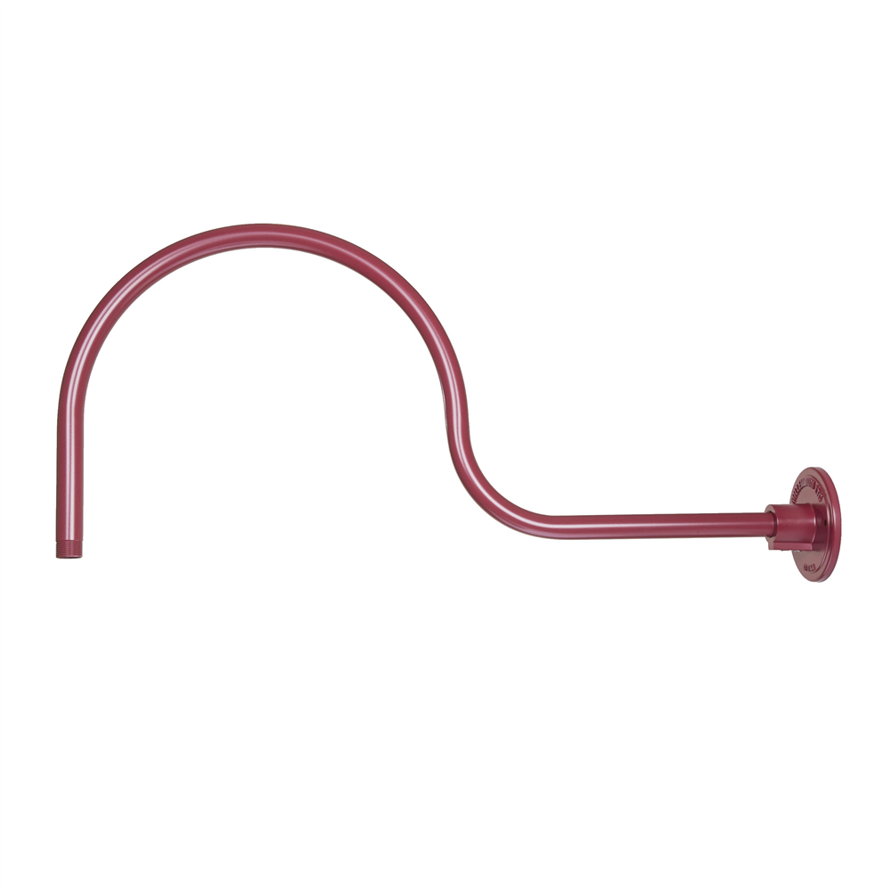 Millennium Lighting RGN30-SR R Series Traditional Goose Neck Satin Red finish