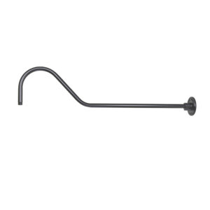 Millennium Lighting RGN41-SB R Series Traditional Goose Neck Satin Black finish