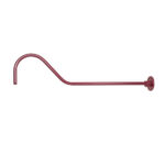 Millennium Lighting RGN41-SR R Series Traditional Goose Neck Satin Red finish