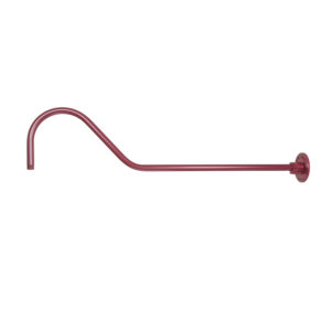 Millennium Lighting RGN41-SR R Series Traditional Goose Neck Satin Red finish