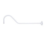 Millennium Lighting RGN41-WH R Series Traditional Goose Neck White finish