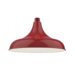 Millennium Lighting RMWHS14-SR R Series 14˝ Modified Warehouse Shade Satin Red finish