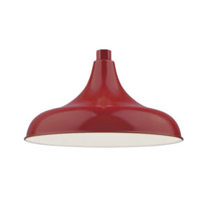Millennium Lighting RMWHS14-SR R Series 14˝ Modified Warehouse Shade Satin Red finish