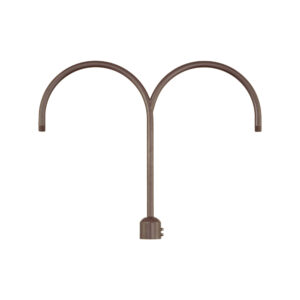 Millennium Lighting RPAD-ABR R Series Double Post Adapter Architectural Bronze finish