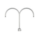 Millennium Lighting RPAD-GA R Series Double Post Adapter Galvanized finish
