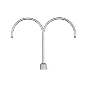 Millennium Lighting RPAD-GA R Series Double Post Adapter Galvanized finish