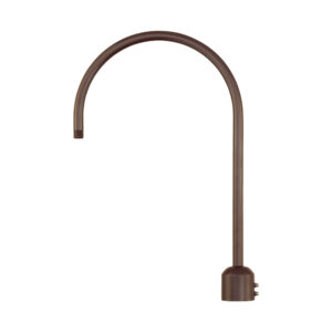 Millennium Lighting RPAS-ABR R Series Single Post Adapter Architectural Bronze finish