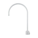 Millennium Lighting RPAS-WH R Series Single Post Adapter White finish