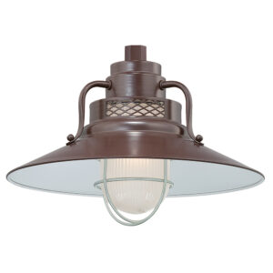 Millennium Lighting RRRS14-ABR R Series 14˝ Railroad Shade Architectural Bronze finish