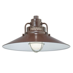 Millennium Lighting RRRS18-ABR R Series 18˝ Railroad Shade Architectural Bronze finish