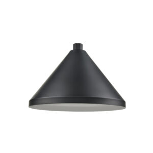 Millennium Lighting RWCS13-SB R Series 13˝ Wide Cone One Light Shade Satin Black finish