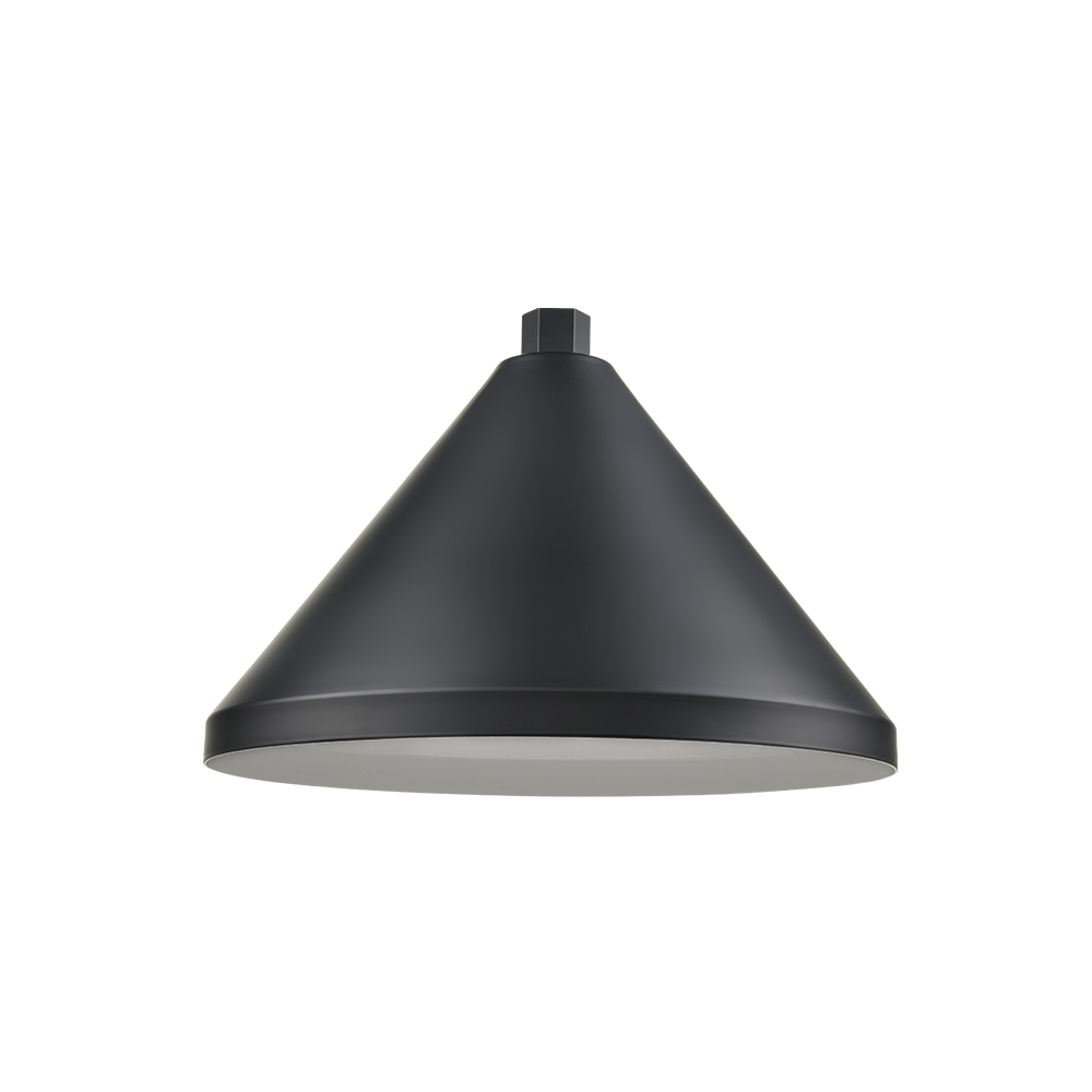 Millennium Lighting RWCS13-SB R Series 13˝ Wide Cone One Light Shade Satin Black finish