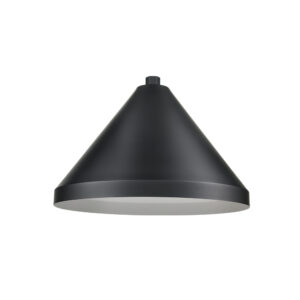 Millennium Lighting RWCS17-SB R Series 17˝ Wide Cone One Light Shade Satin Black finish