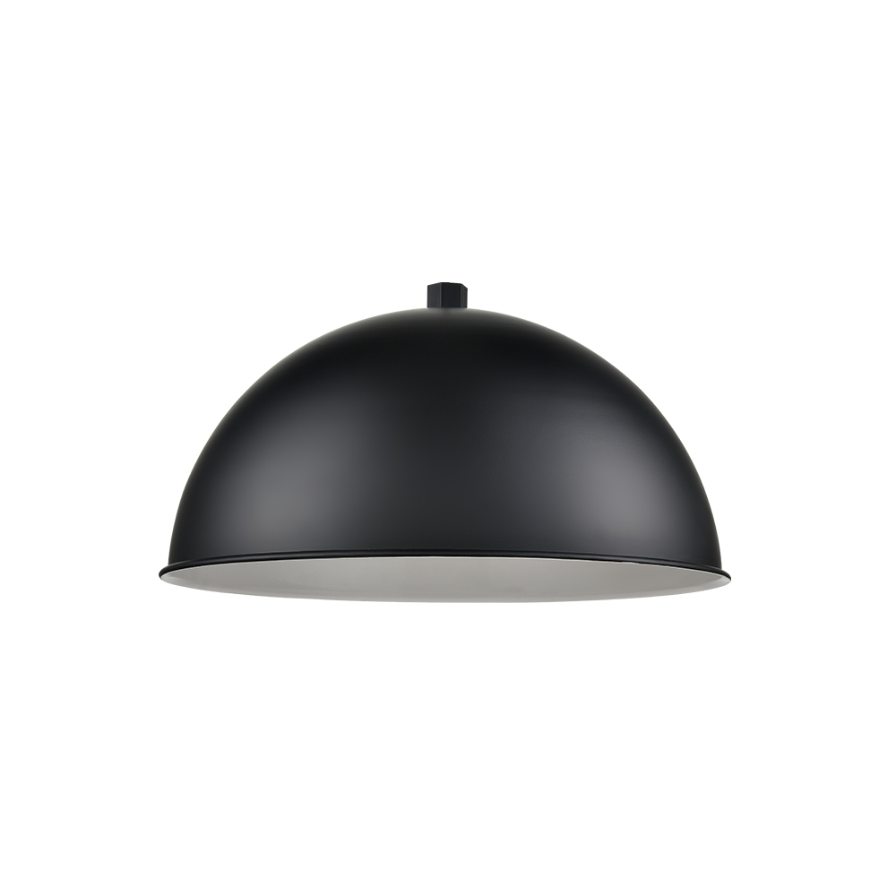Millennium Lighting RWDBS18-SB R Series 18˝ Wide Deep Bowl One Light Shade Satin Black finish