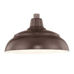 Millennium Lighting RWHS14-ABR R Series 14˝ Warehouse Shade Architectural Bronze finish