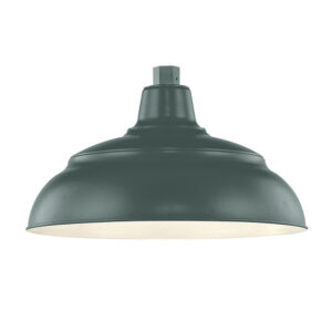 Millennium Lighting RWHS14-SG R Series 14˝ Warehouse Shade Satin Green finish
