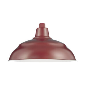 Millennium Lighting RWHS14-SR R Series 14˝ Warehouse Shade Satin Red finish