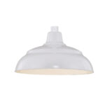 Millennium Lighting RWHS14-WH R Series 14˝ Warehouse Shade White finish