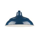 Millennium Lighting RWHS17-NB R Series 17˝ Warehouse Shade Navy Blue finish
