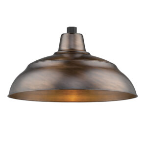 Millennium Lighting RWHS17-NC R Series 17˝ Warehouse Shade Natural Copper finish