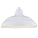 Millennium Lighting RWHS17-WH R Series 17˝ Warehouse Shade White finish