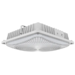 NaturaLed 9547 FX10SCM60SW/8CCT3/WH LED Selectable Wattage and CCT 10″ Slim Canopy