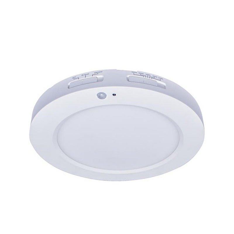 Honya Lighting HY-SMD-R5-10W-CCT(MS) Surface Mount Down Light with Daylight and Motion Sensor 5 inch Round 10W CCT Selectable