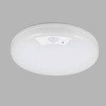 Honya Lighting HY-FM12-20W-MS-5000K Double Ring Flush Mount Ceiling Light 10 inch 20W 5000K