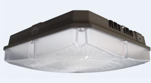 Honya Lighting — HYA-GC-70W/60W/40W-G-CCT — Garage Canopy Light — 70W-60W-40W Selectable — CCT Selectable
