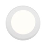 Nicor Lighting RCD41120S9WH Low-Profile Surface Mount LED Disk Light 4 inch, Selectable CCT, White