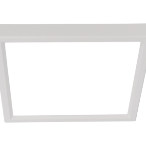 Nicor Lighting DSE621203KSQWH 6" Edge-Lit LED Surface-Mount Square, 3000K, White