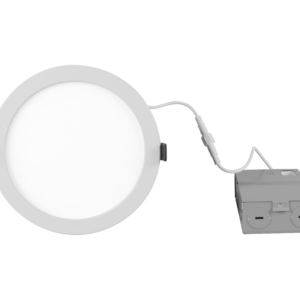 Nicor Lighting REL61UNVSRDWH 6" Edge-Lit Recessed LED Downlight Round, Selectable CCT, White